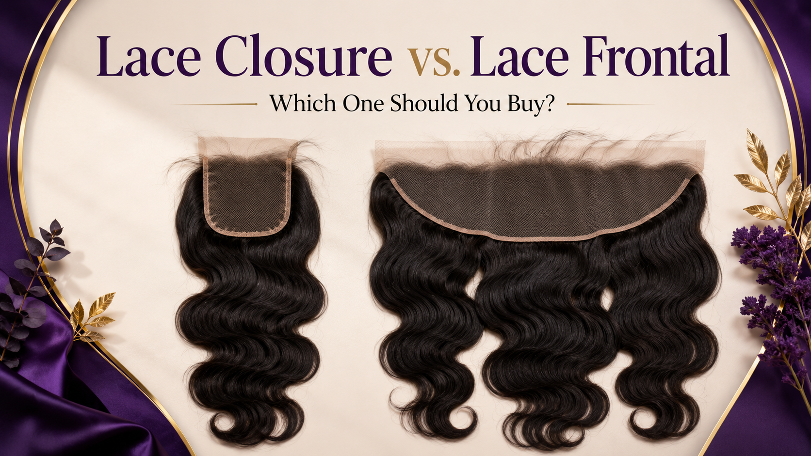 Lace Closure vs. Lace Frontal: Which One Should You Buy?
