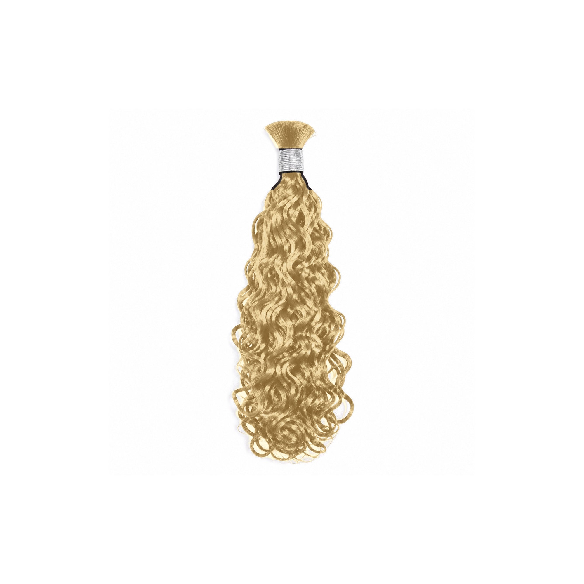 DD Hair Bulk Hair For Braiding Water Wave Platinum Blonde 613 - 100% Human Hair