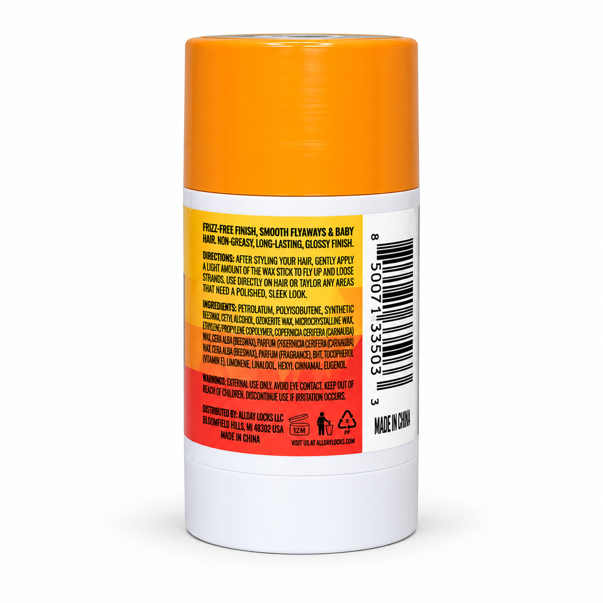 AllDay Locks Wax Stick Perfect Hold 2.7oz