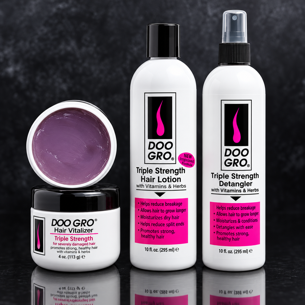 DOO GRO Triple Strength Detangler Anti-Breakage Formula 10 oz