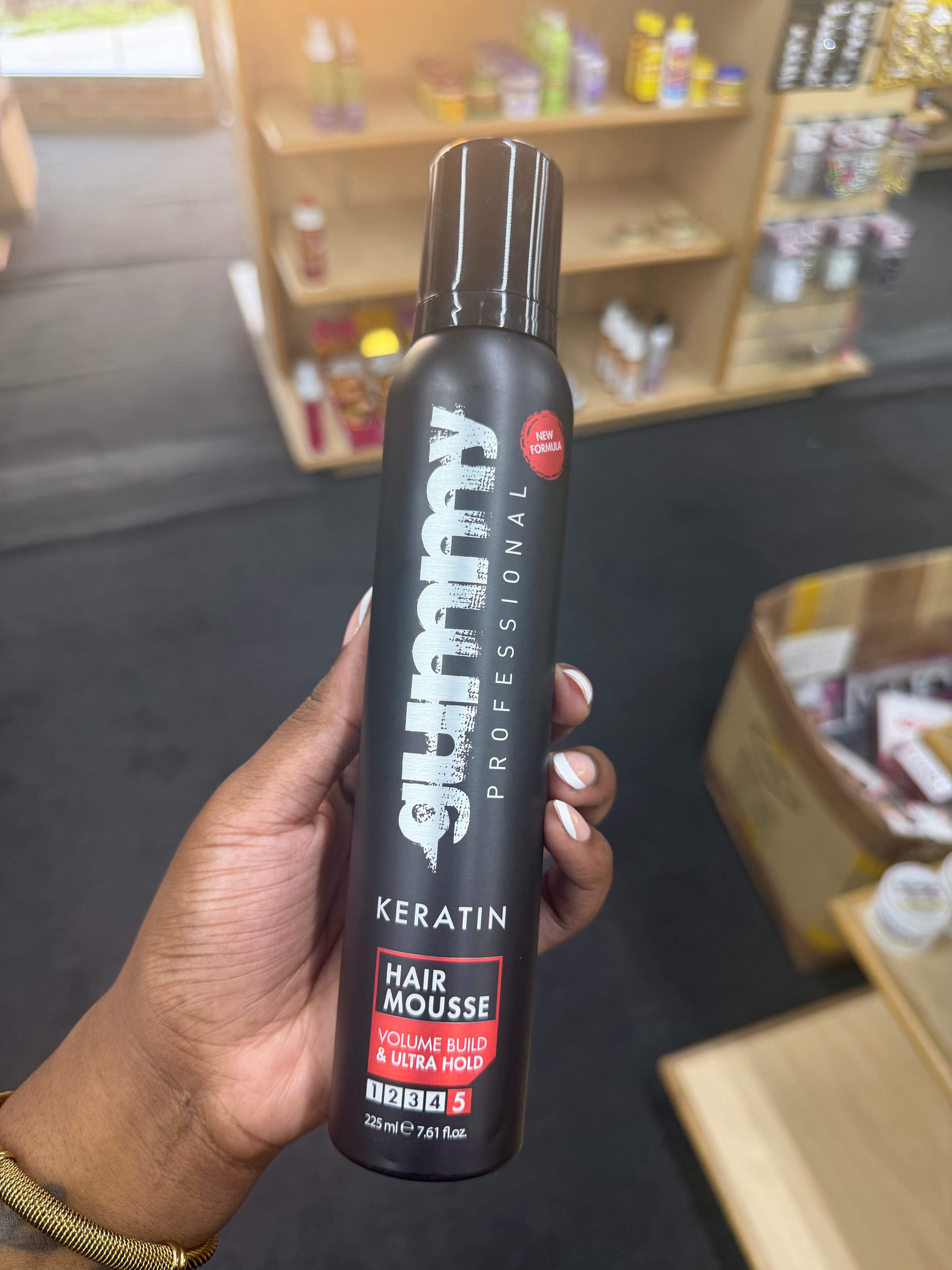 Gummy Professional Keratin Hair Mousse 7.61oz