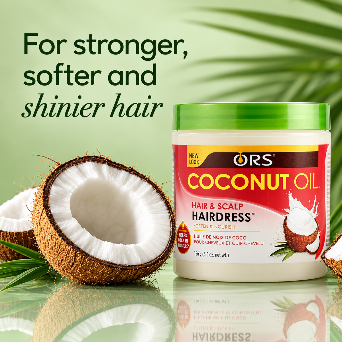 ORS Coconut Oil Infused Oil Blend Hair & Scalp Hairdress 5oz