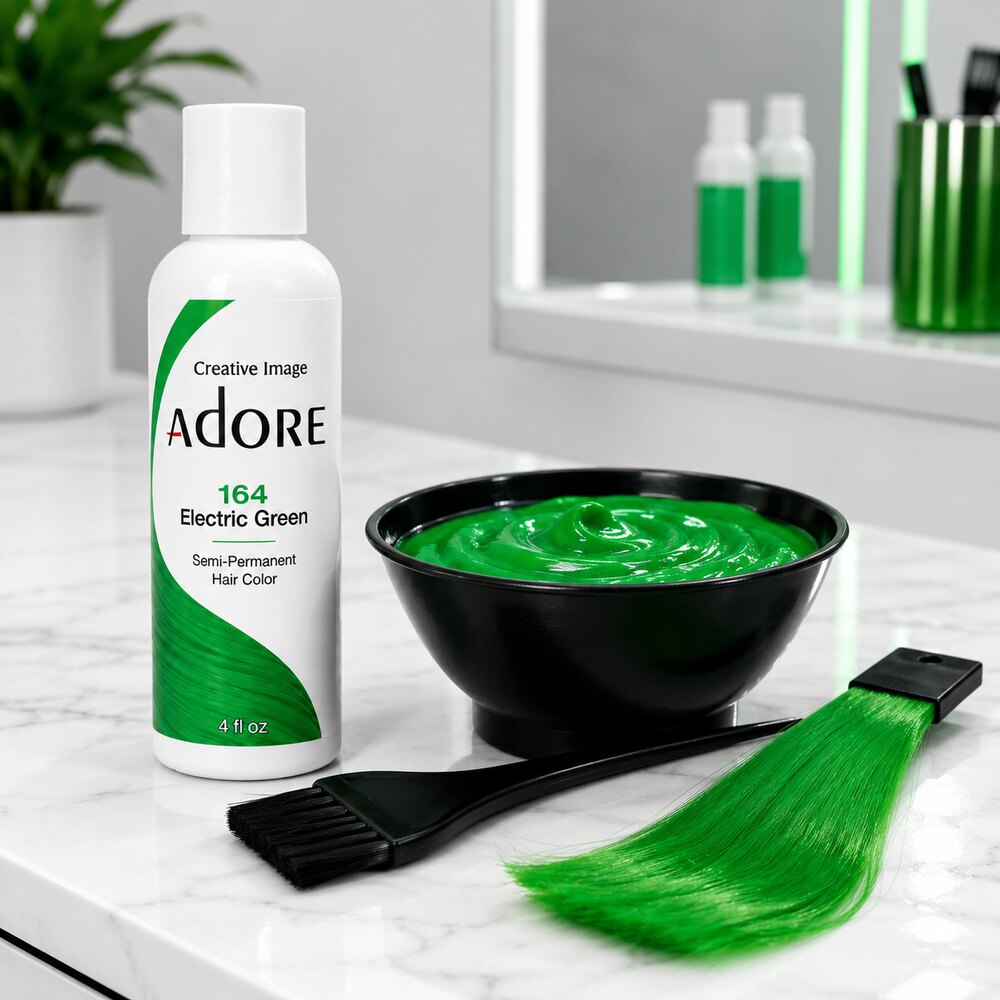 Creative Image Adore Semi-Permanent Hair Color Electric Lime 164 - 4 oz