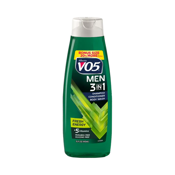 VO5 Men 3in1 Shampoo Conditioner Body Wash