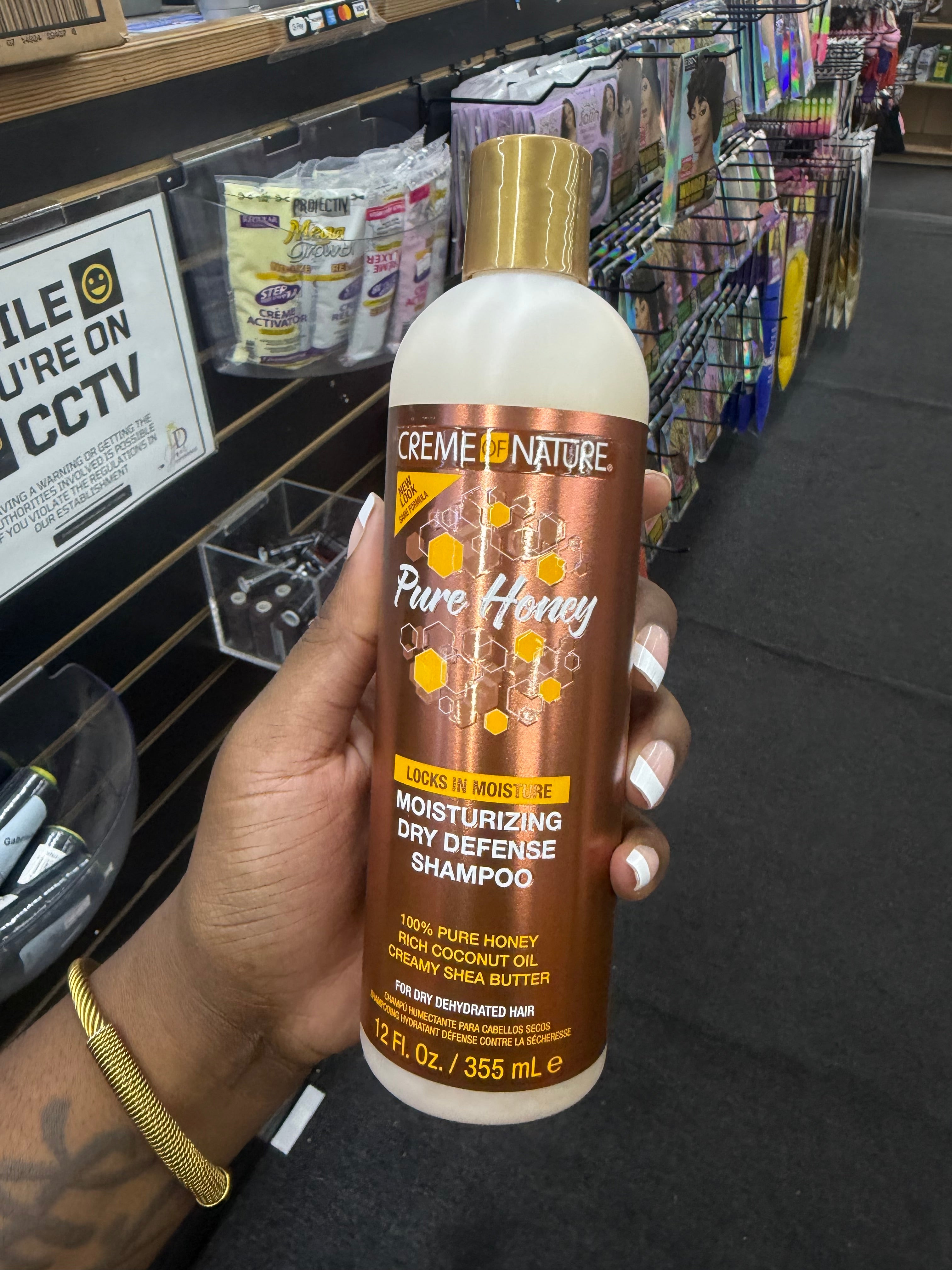 Crème Of Nature Pure Honey Shampoo 12oz