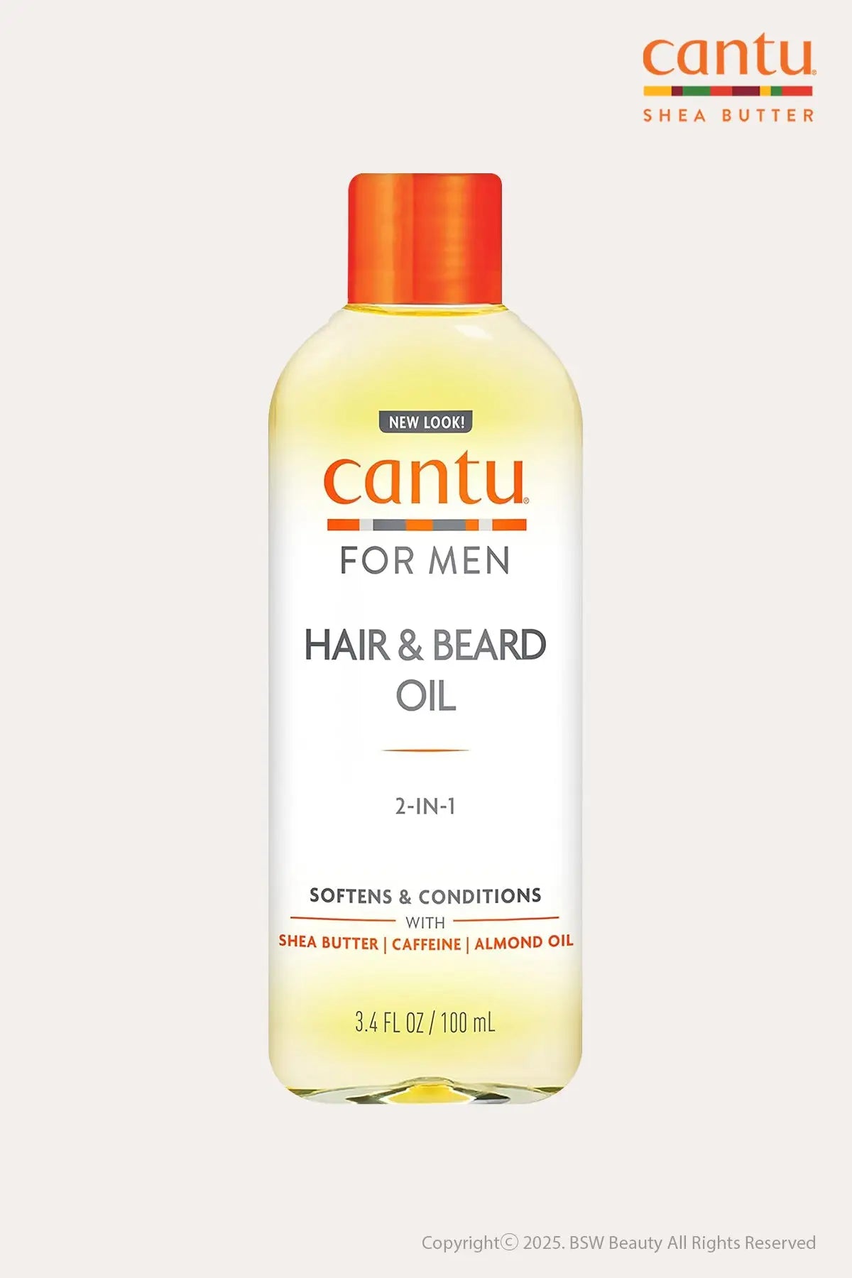 Cantu For Men Hair & Beard Oil 2-in-1