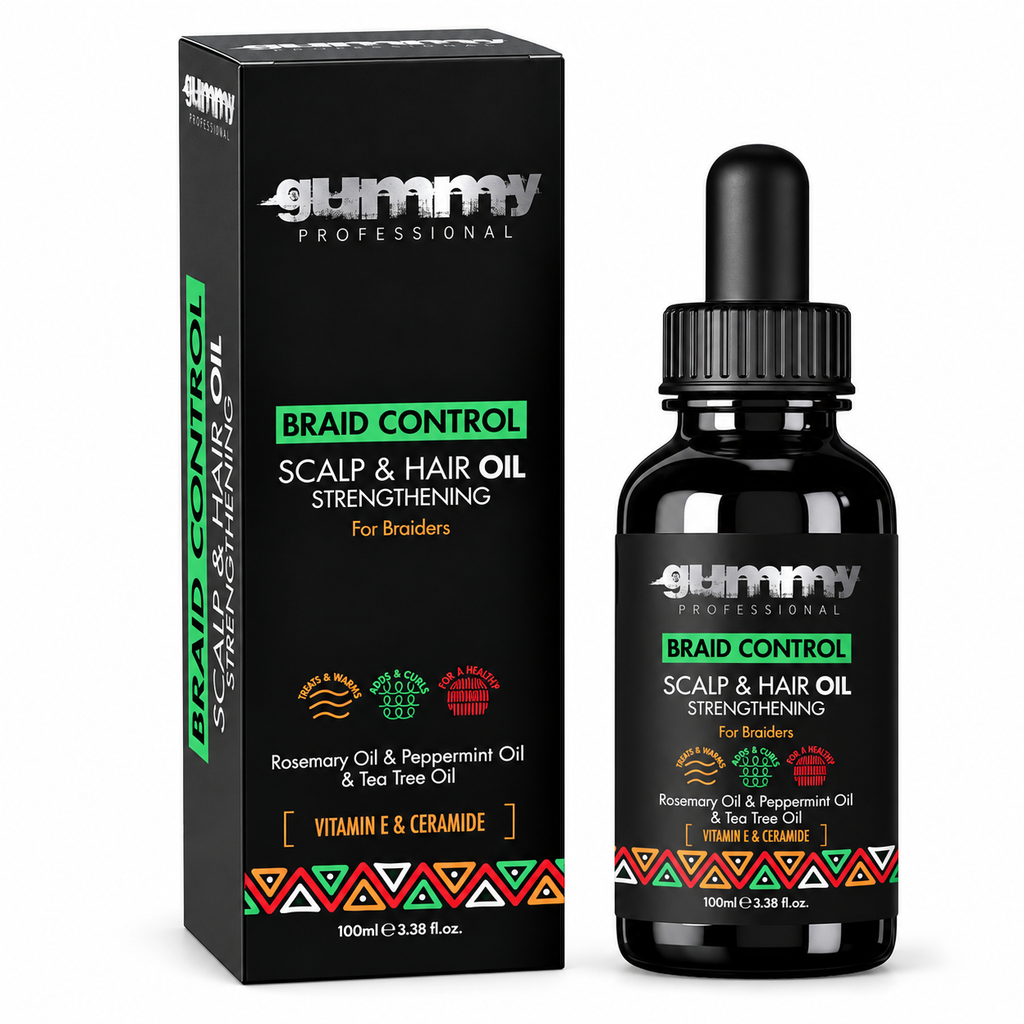 Gummy Professional Braid Control Scalp & Hair Oil 3.38 oz