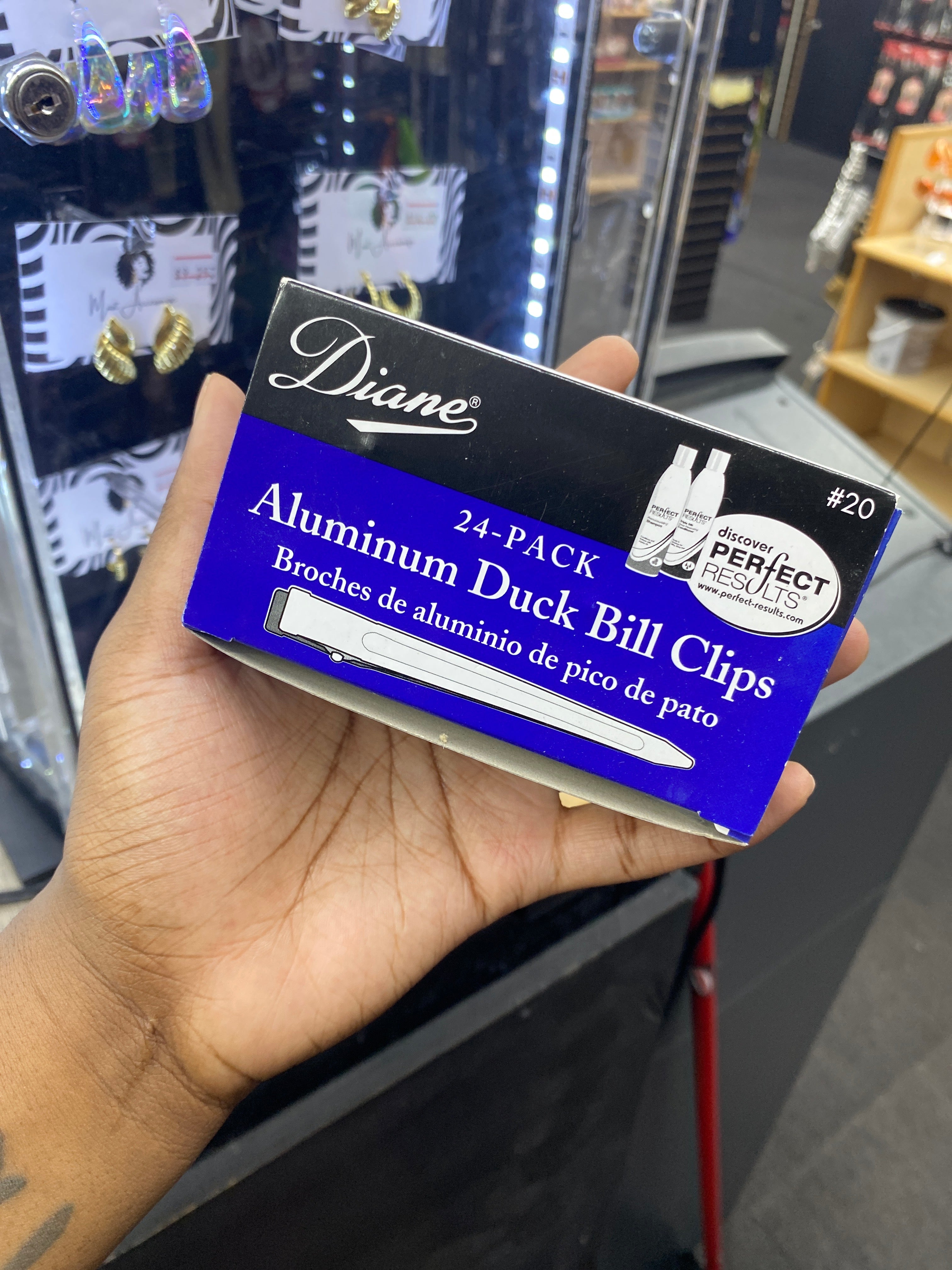 Diane 24 Pack Aluminum Duck Bill Clips