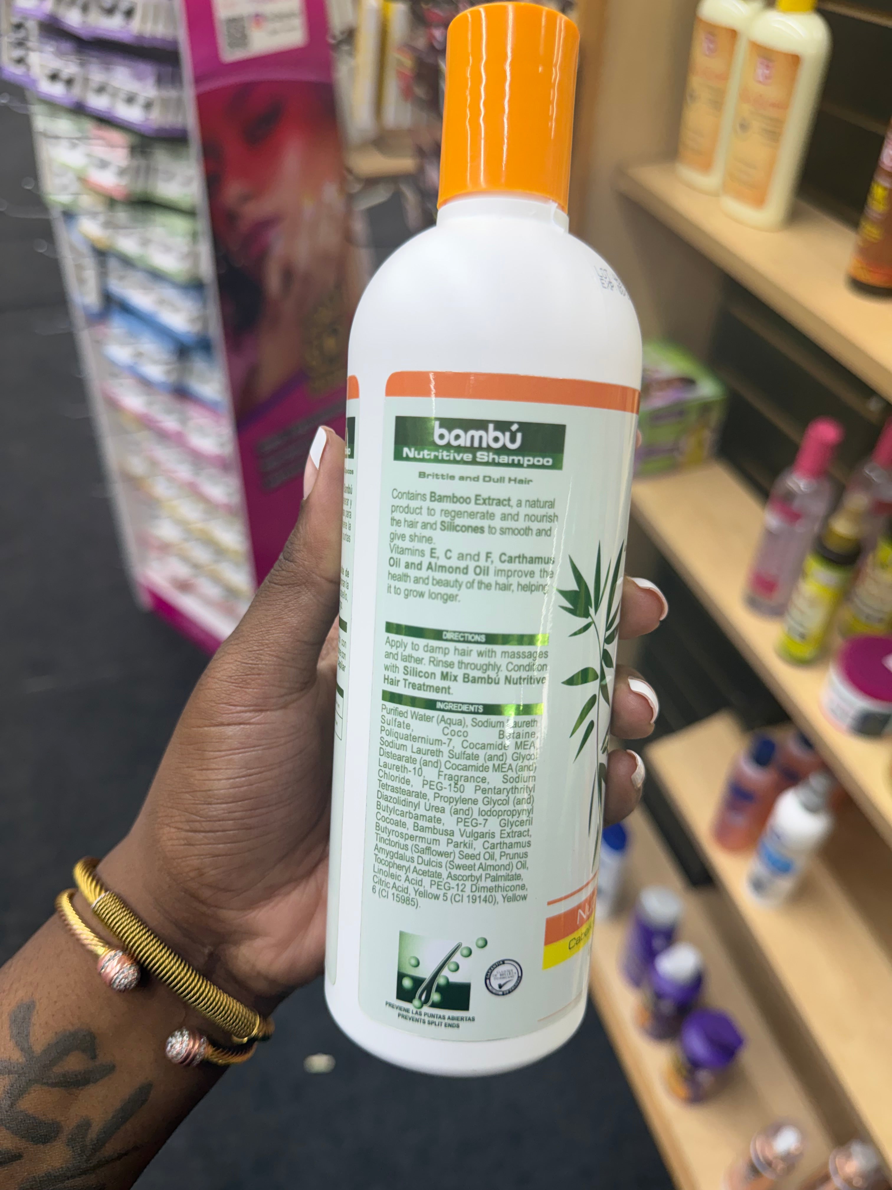 Silicon Mix Bambú Nutritive Shampoo – 16 oz