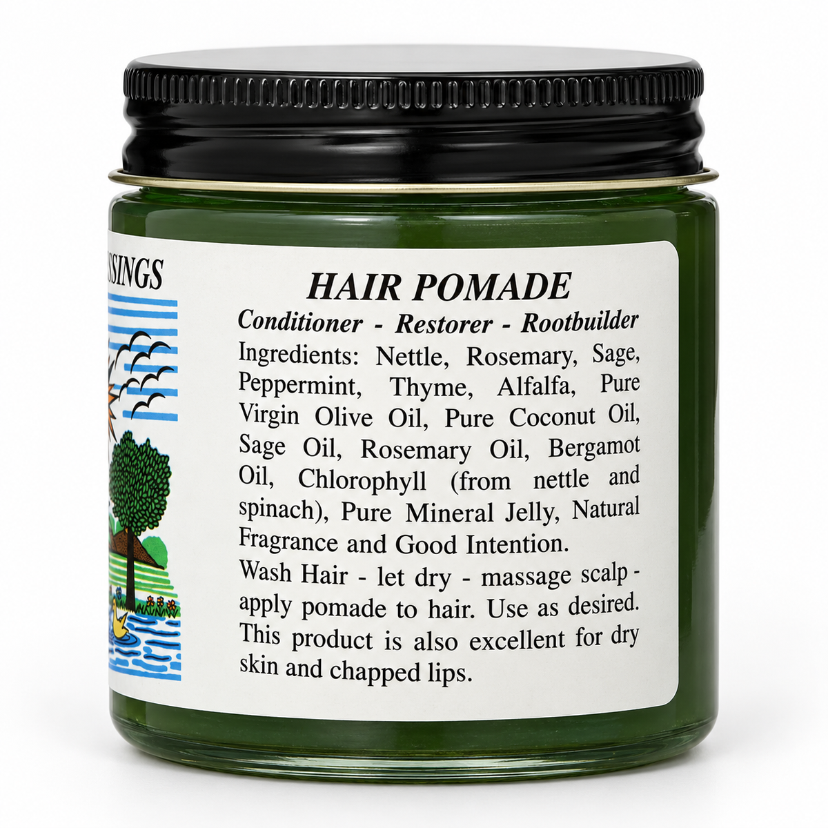 Nature’s Blessings Hair Pomade 4oz