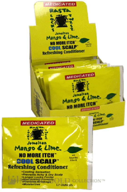 Jamaican Mango & Lime Medicated No More Itch Cool Scalp Refreshing Conditioner 1.7oz Travel Pack