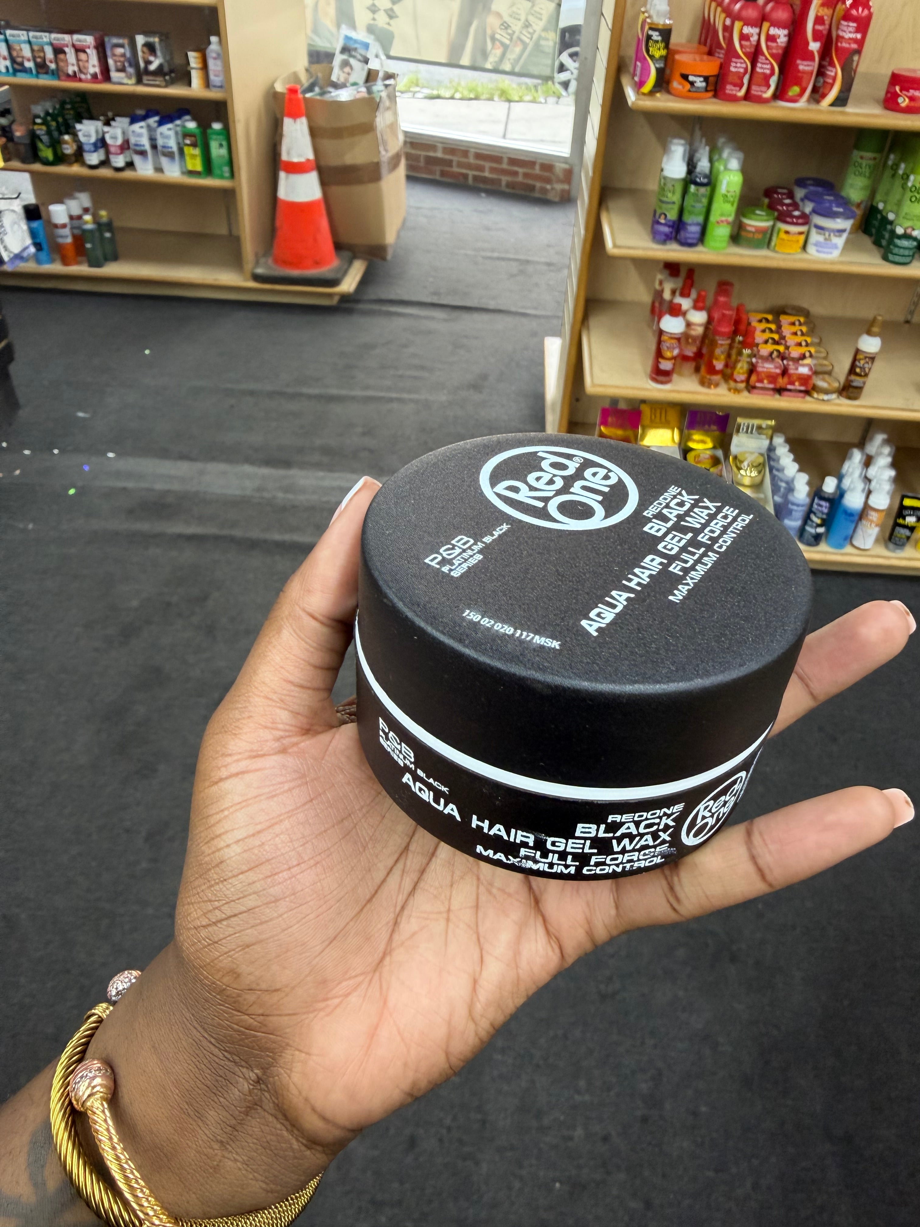 Red One Aqua Hair Wax Black 5.07oz