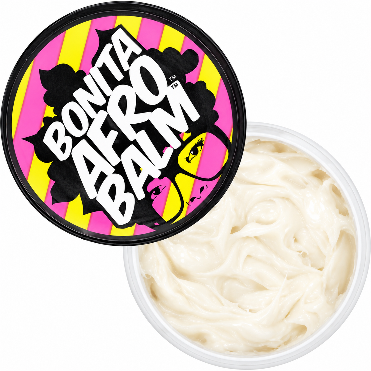 The Doux Bonita Afro Balm Texture Cream Creamy Styling Pomade For All Curl Types 16oz