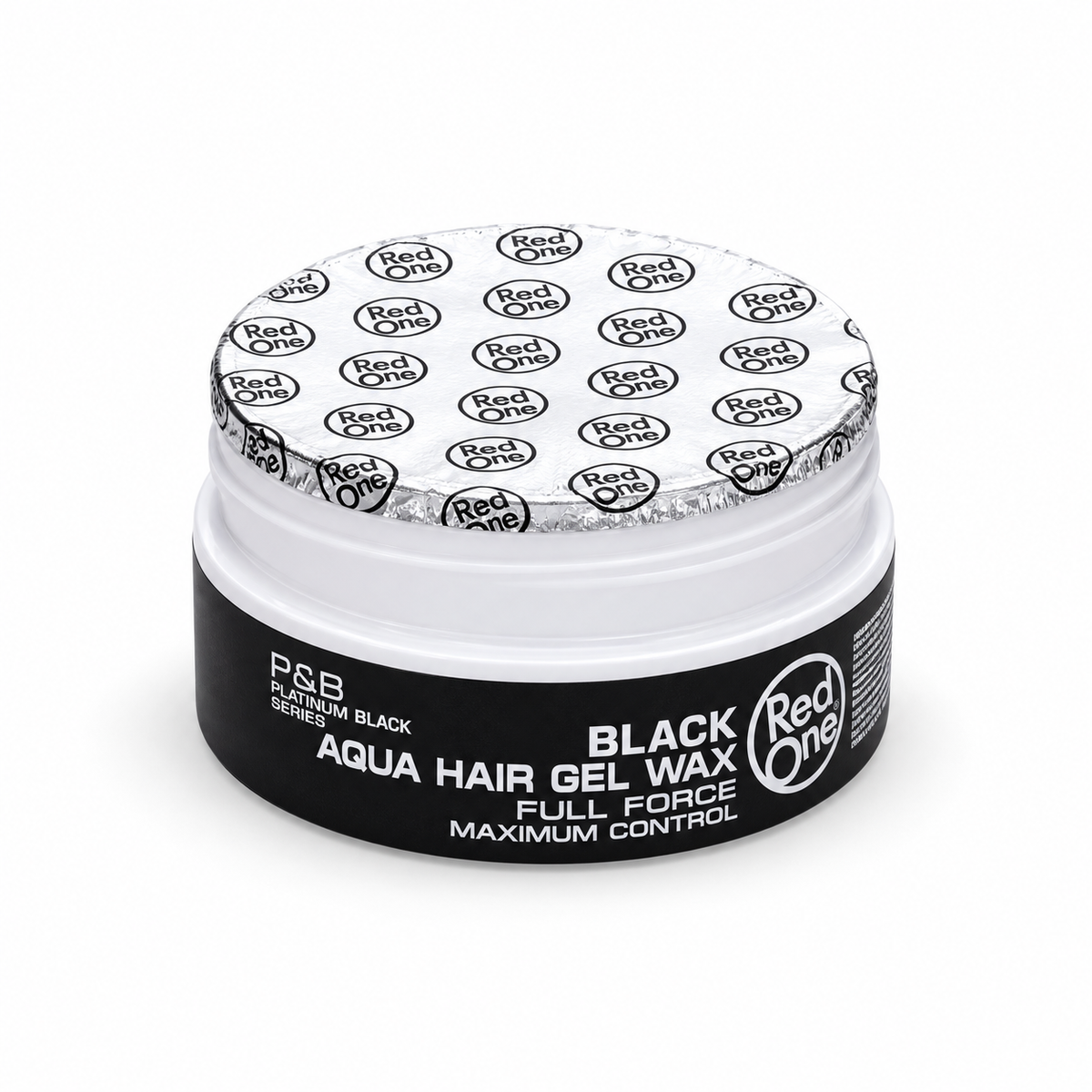 Red One Aqua Hair Gel Wax Black – Full Force Maximum Control 5.07 oz