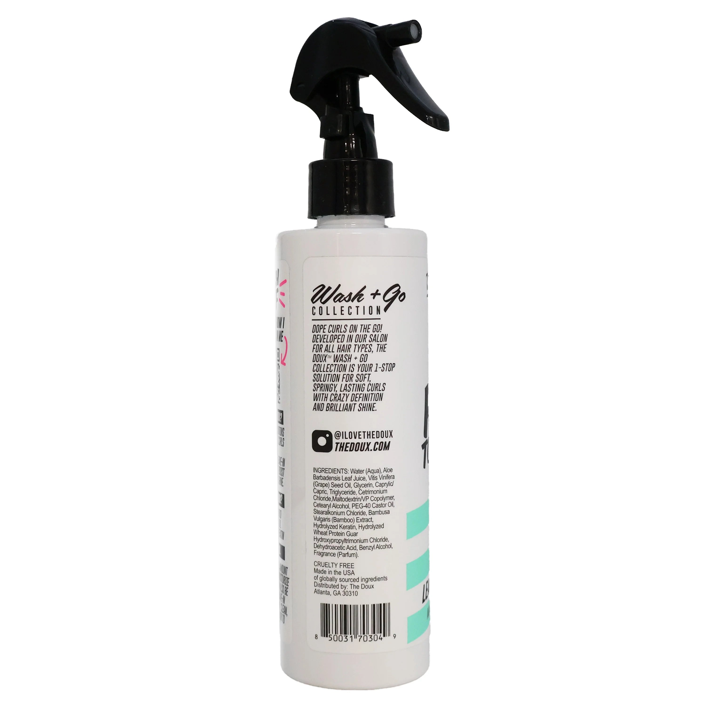 The Doux Fresh To Def Wash + Go Leave-In Curl Refresher 8oz