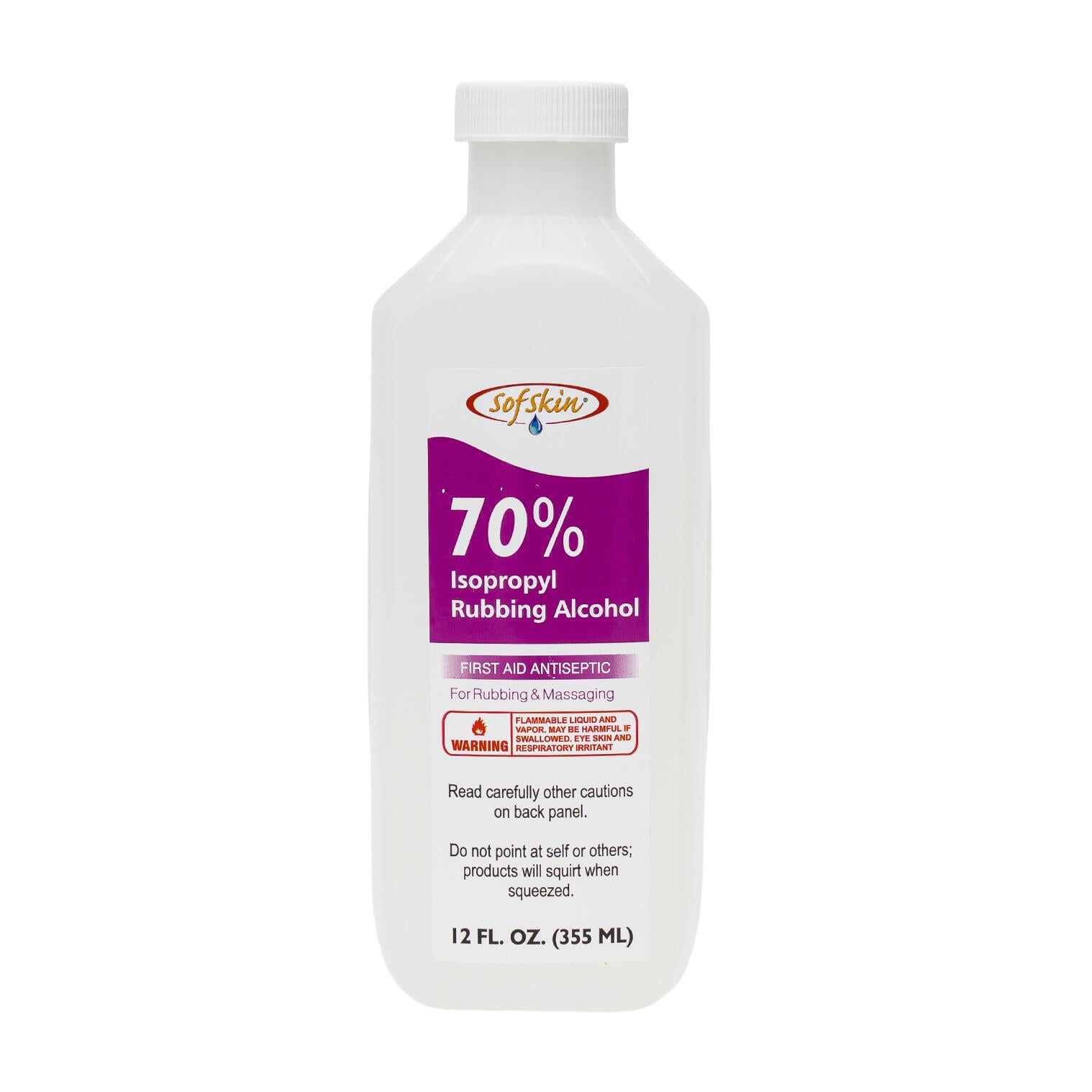 70% Isopropyl Rubbing Alcohol 12oz