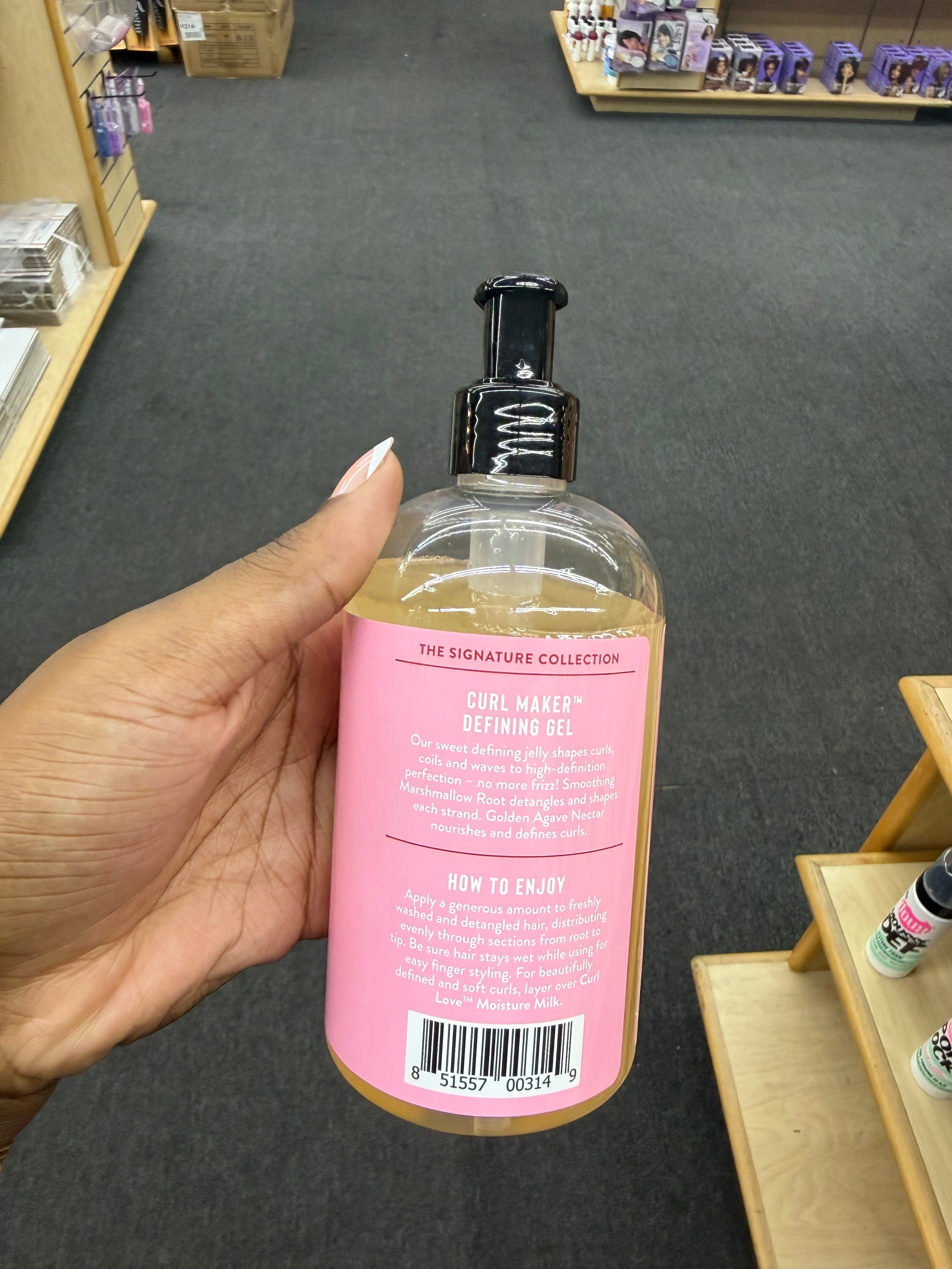 Camille Rose Curl Maker Defining Soft Hold Gel 12oz