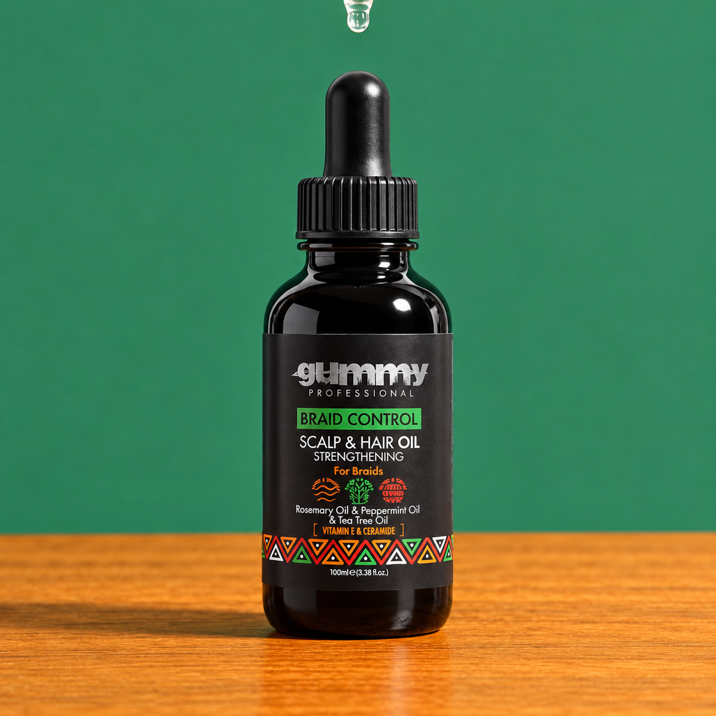 Gummy Professional Braid Control Scalp & Hair Oil 3.38 oz