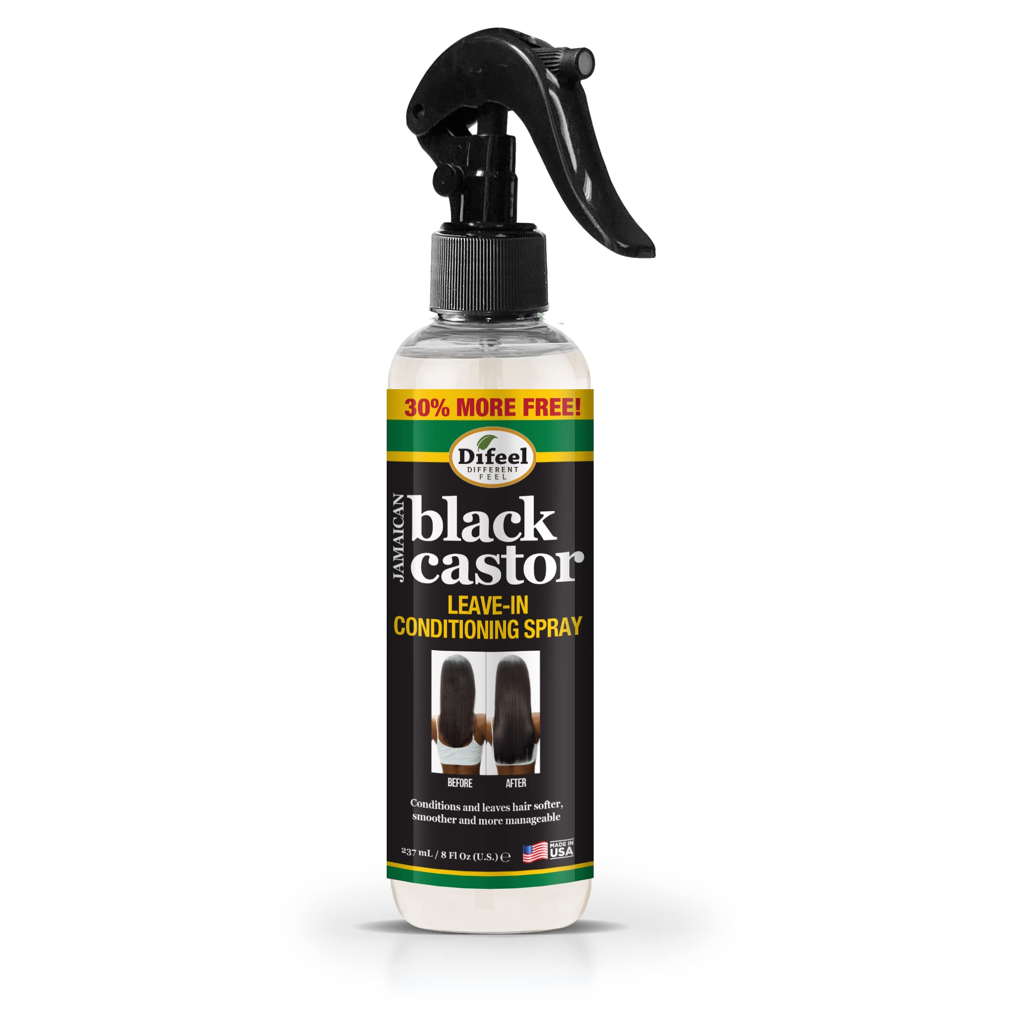 Difeel Jamaican Black Castor Leave-In Conditioning Spray 8oz