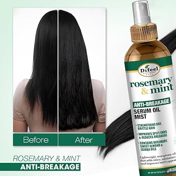 Difeel Rosemary & Mint Anti-Breakage Serum Oil Mist 8oz