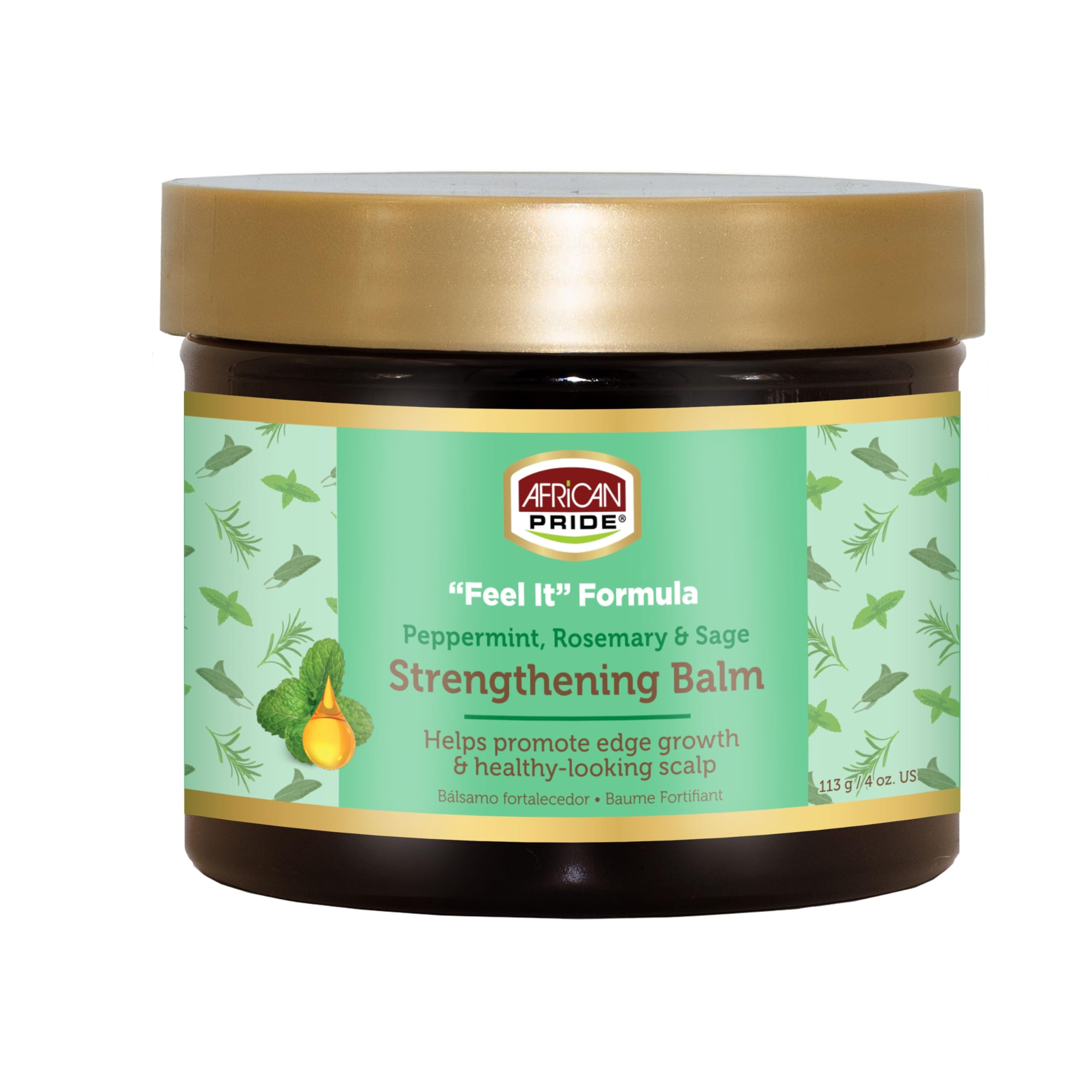 African Pride Feel It Formula Strengthening Balm