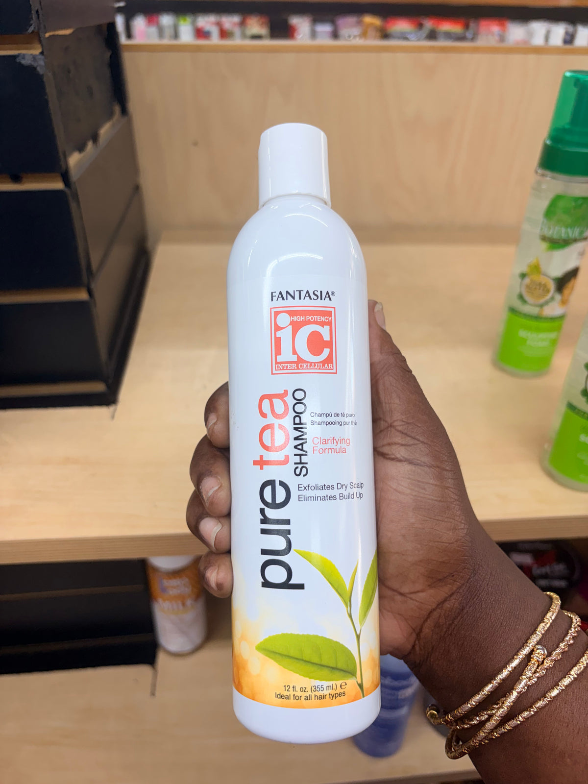 Fantasia Pure Tea Shampoo Clarifying Formula 12oz
