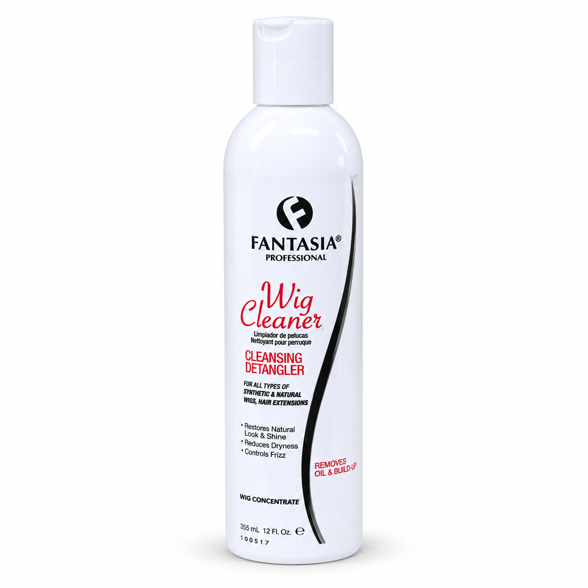 Fantasia Professional Wig Cleanser Cleaning Detangler 12oz