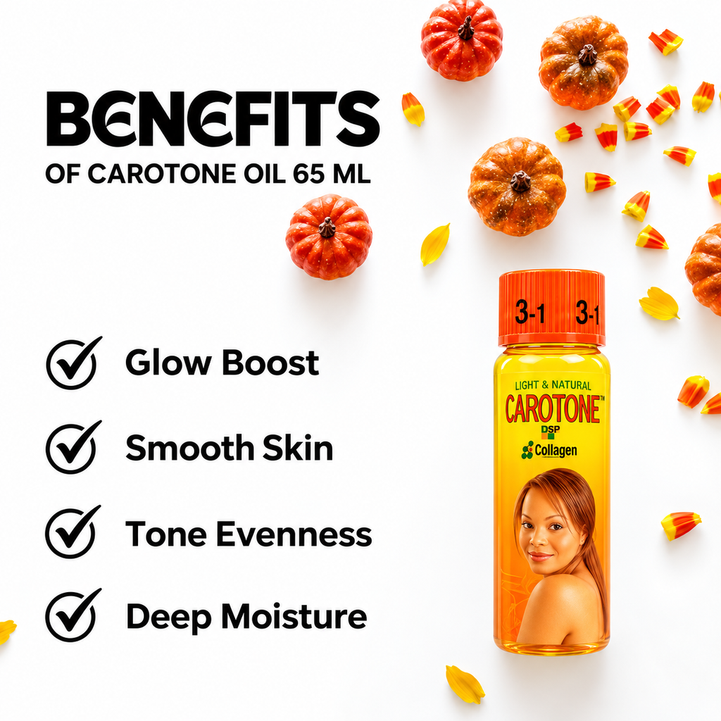 Light & Natural Carotone Brightening Oil – 1 oz