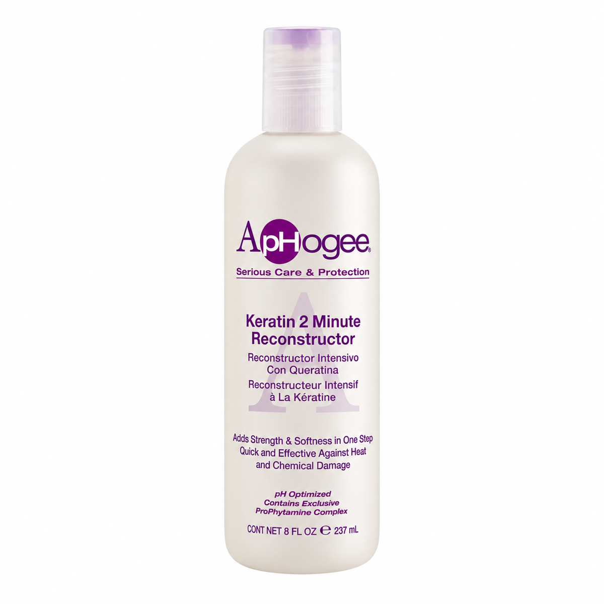 ApHogee Keratin 2 Minute Reconstructor 8 oz – Strengthening Hair Treatment