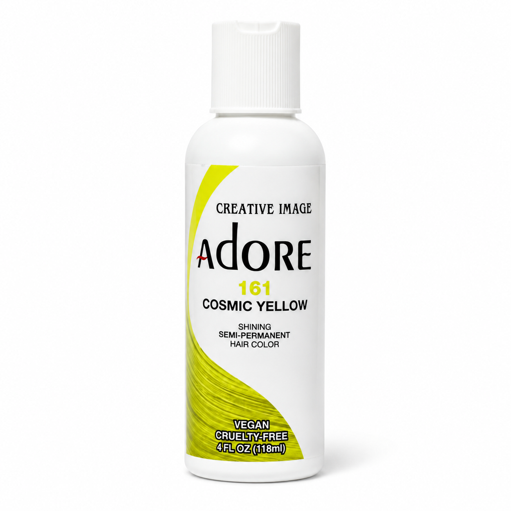   Creative Image Adore semi-permanent hair color 161 Cosmic Yellow 4 oz bottle