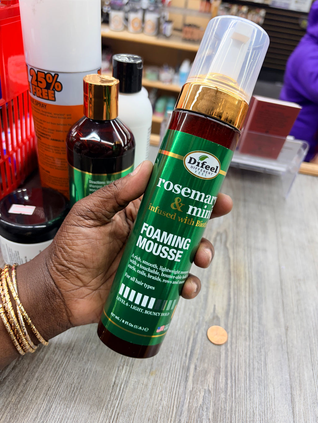 Difeel Rosemary Mousse