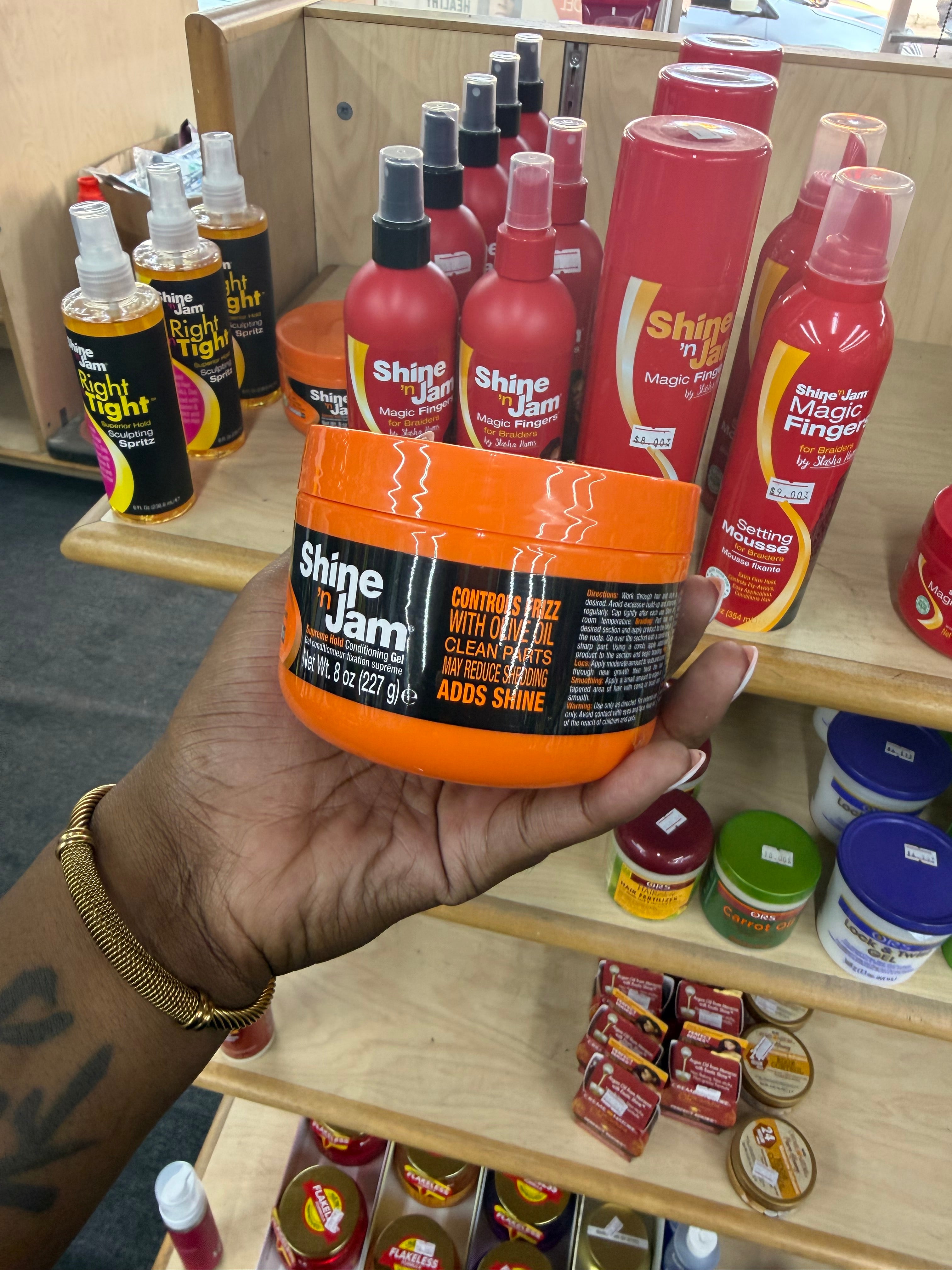 Shine N Jam Supreme Hold Braiding Gel