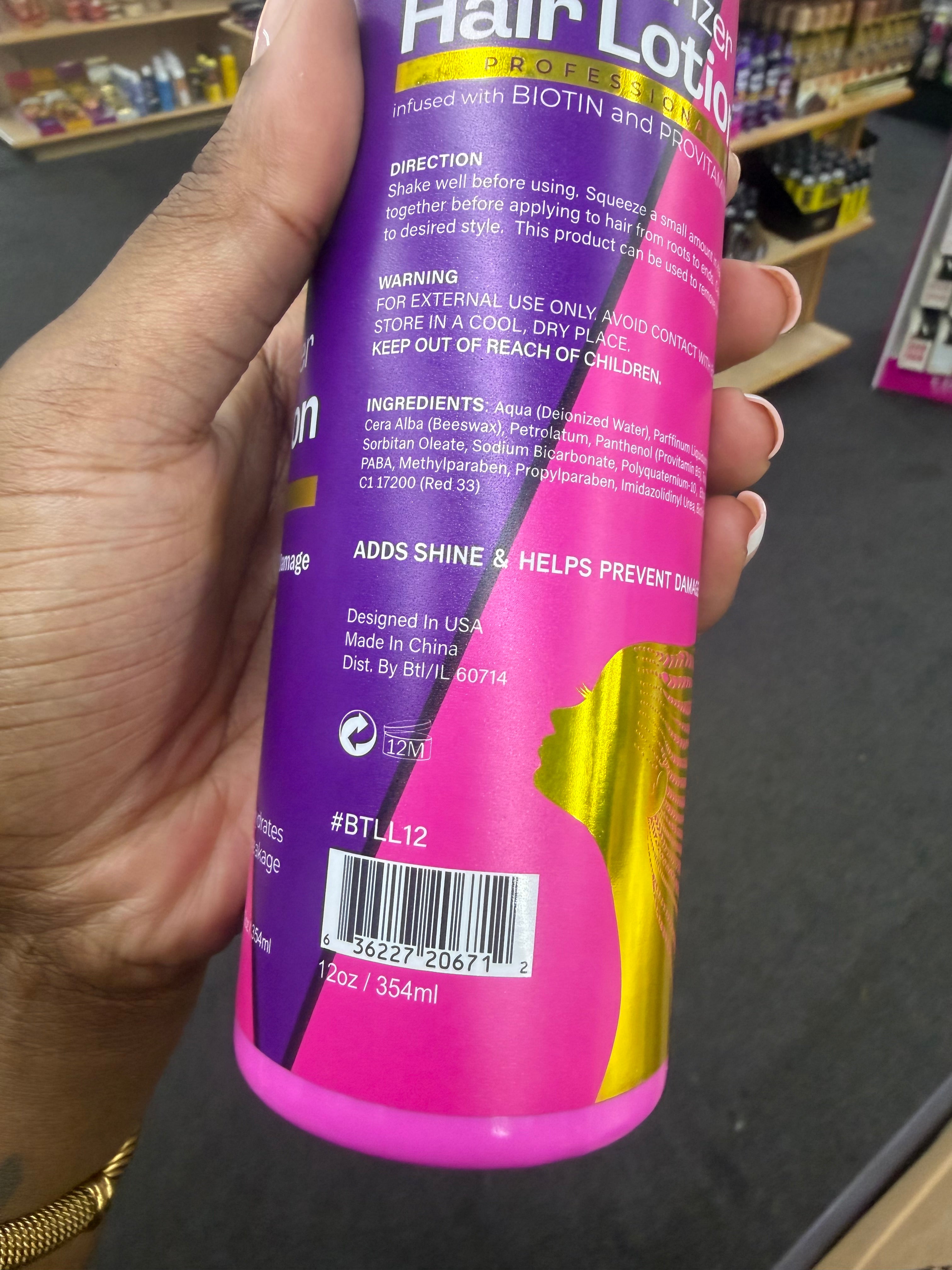 BTL Hair Lotion 12oz