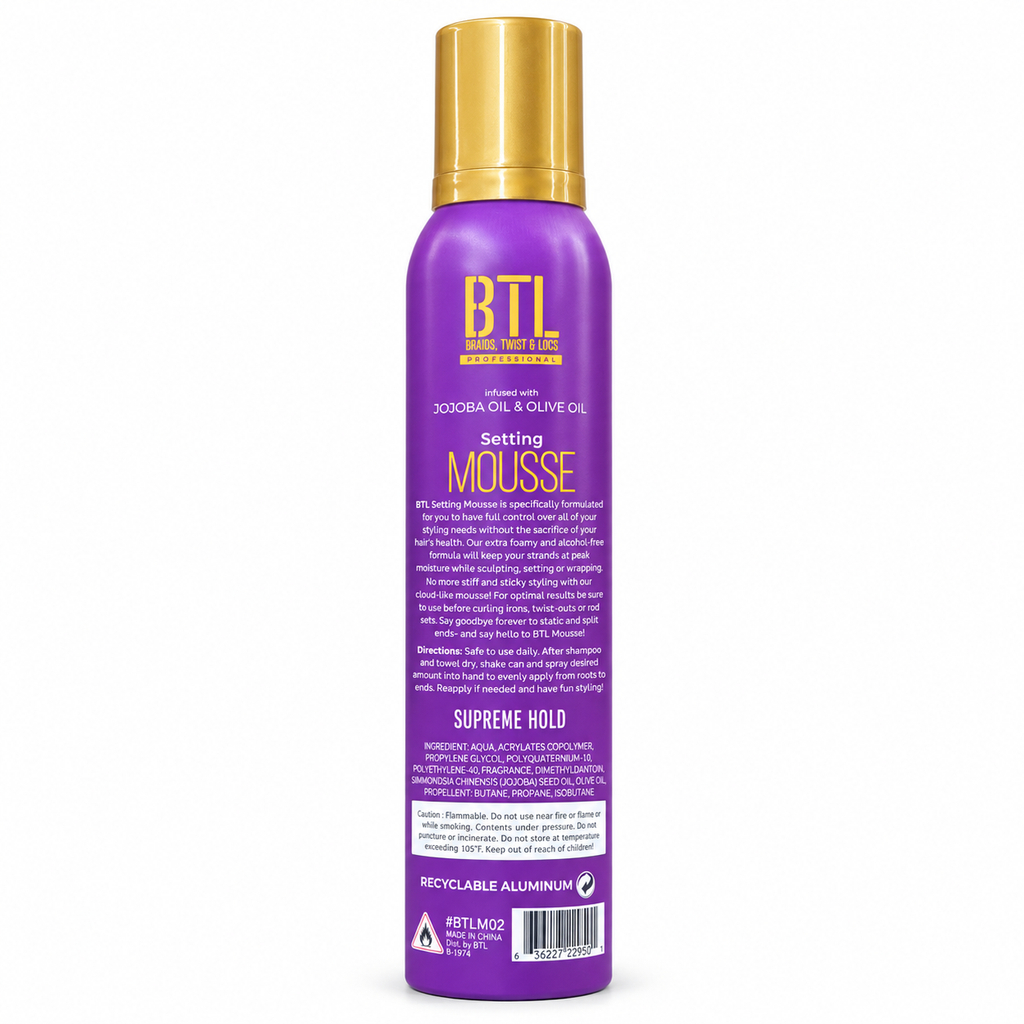BTL Professional Setting Mousse Supreme Hold 12 oz