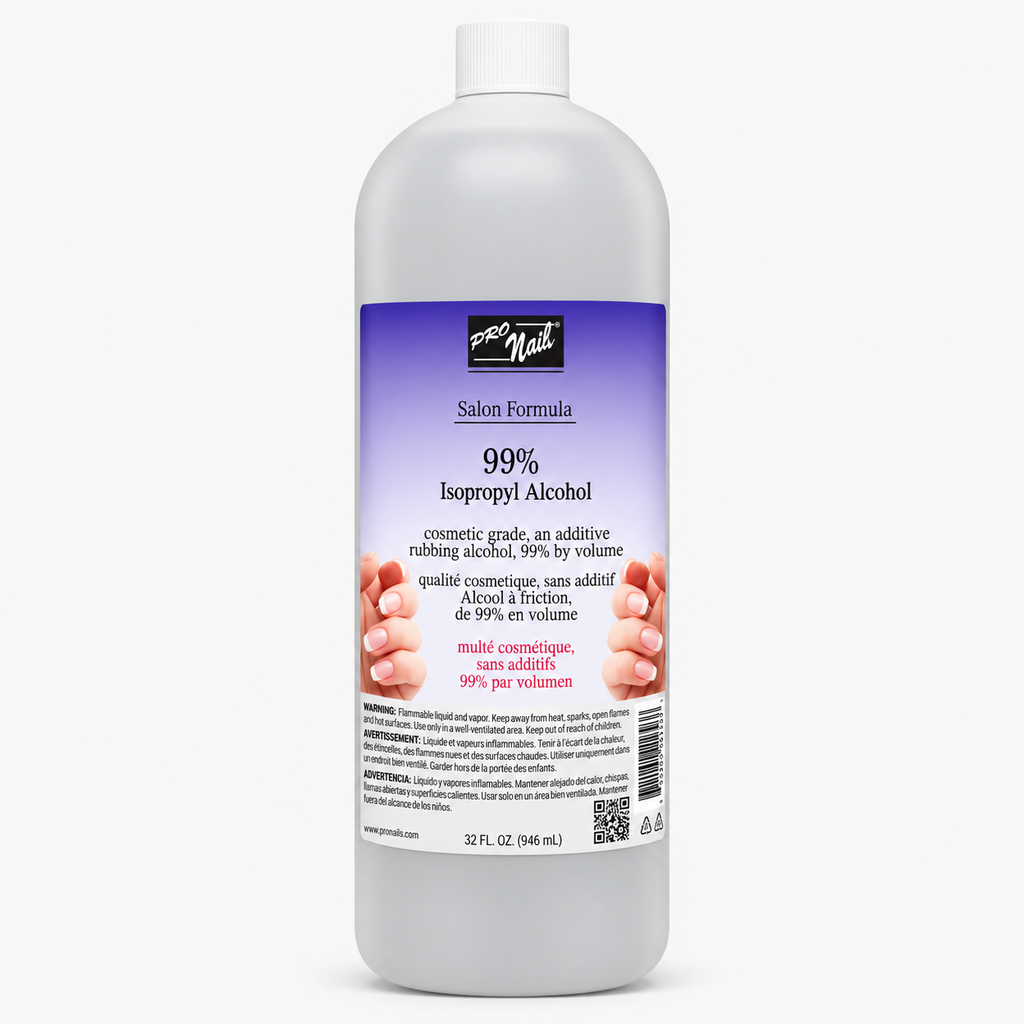 Pro Nail Salon Formula 99% Isopropyl Alcohol 16 oz