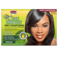 African Pride Olive Miracle Deep Conditioning Anti-Breakage No-Lye Relaxer Regular