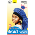 Qfitt Kid Silky Satin Braid Bonnet 9055 Assort