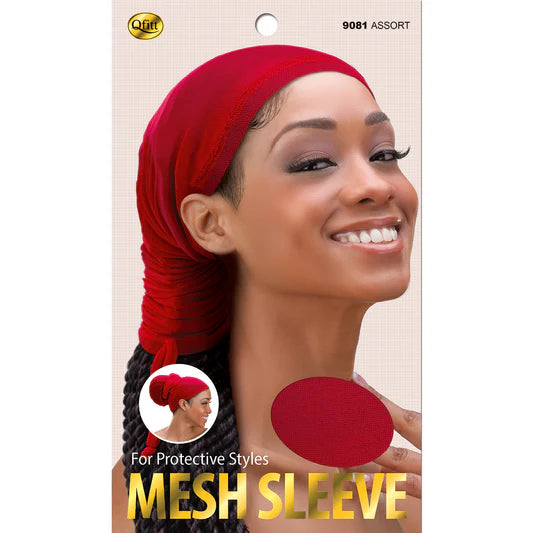 Qfitt Mesh Sleeve For Protective Styles 9081 Assort