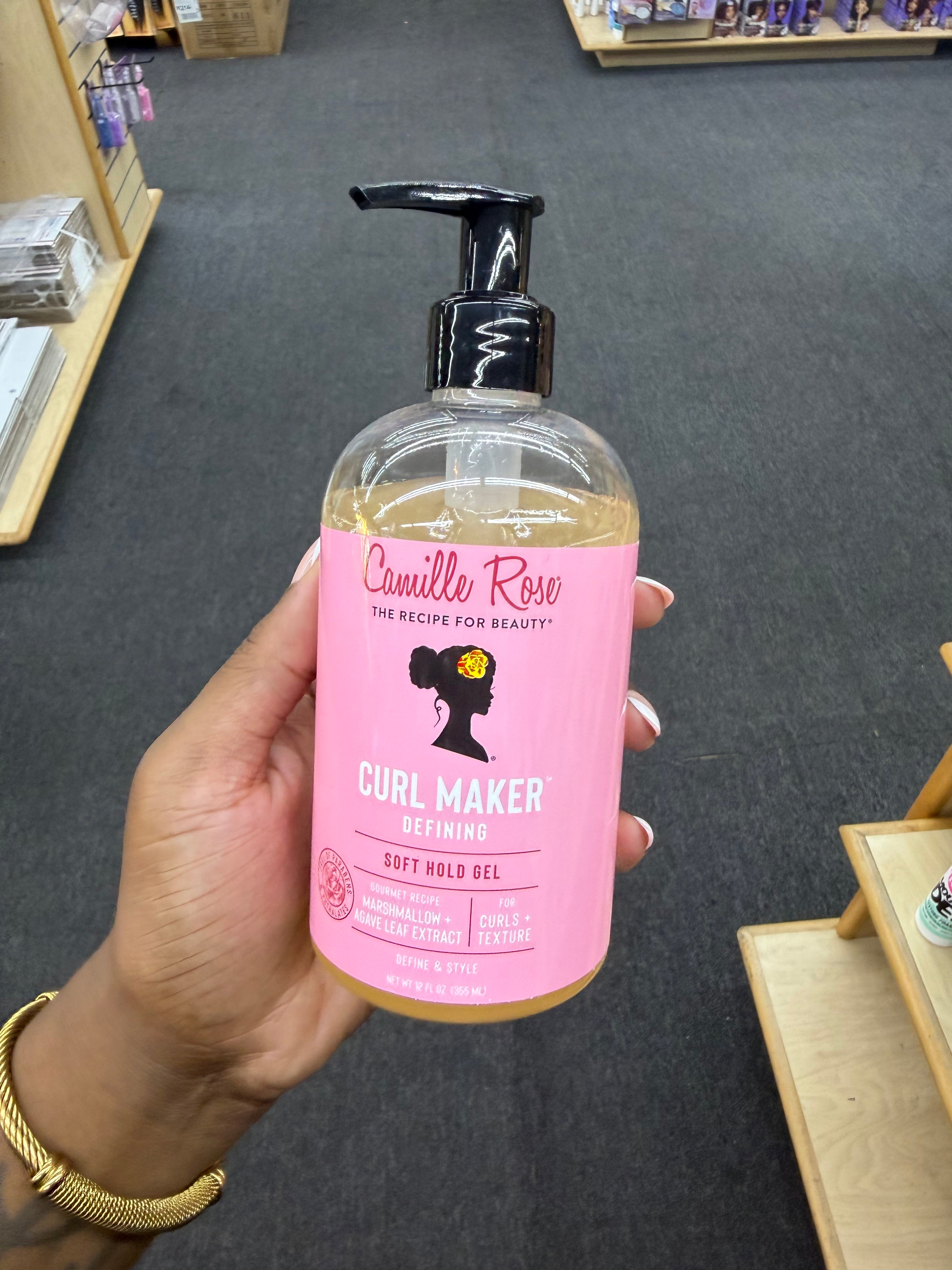 Camille Rose Curl Maker Defining Soft Hold Gel 12oz