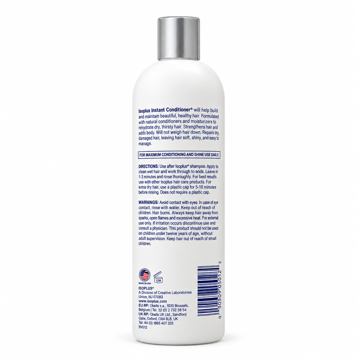 Isoplus Instant Conditioner Softens & Detangles 16 oz