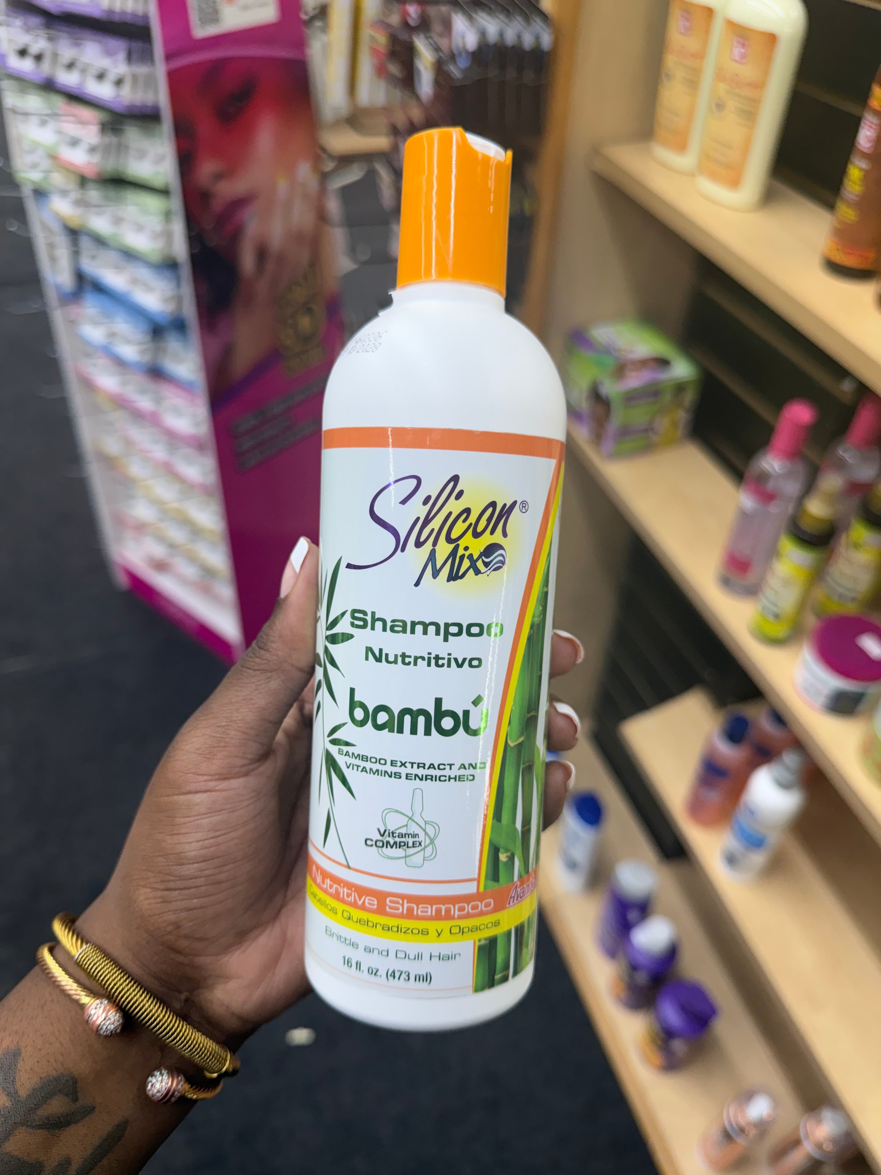 Silicon Mix Bambú Nutritive Shampoo – 16 oz