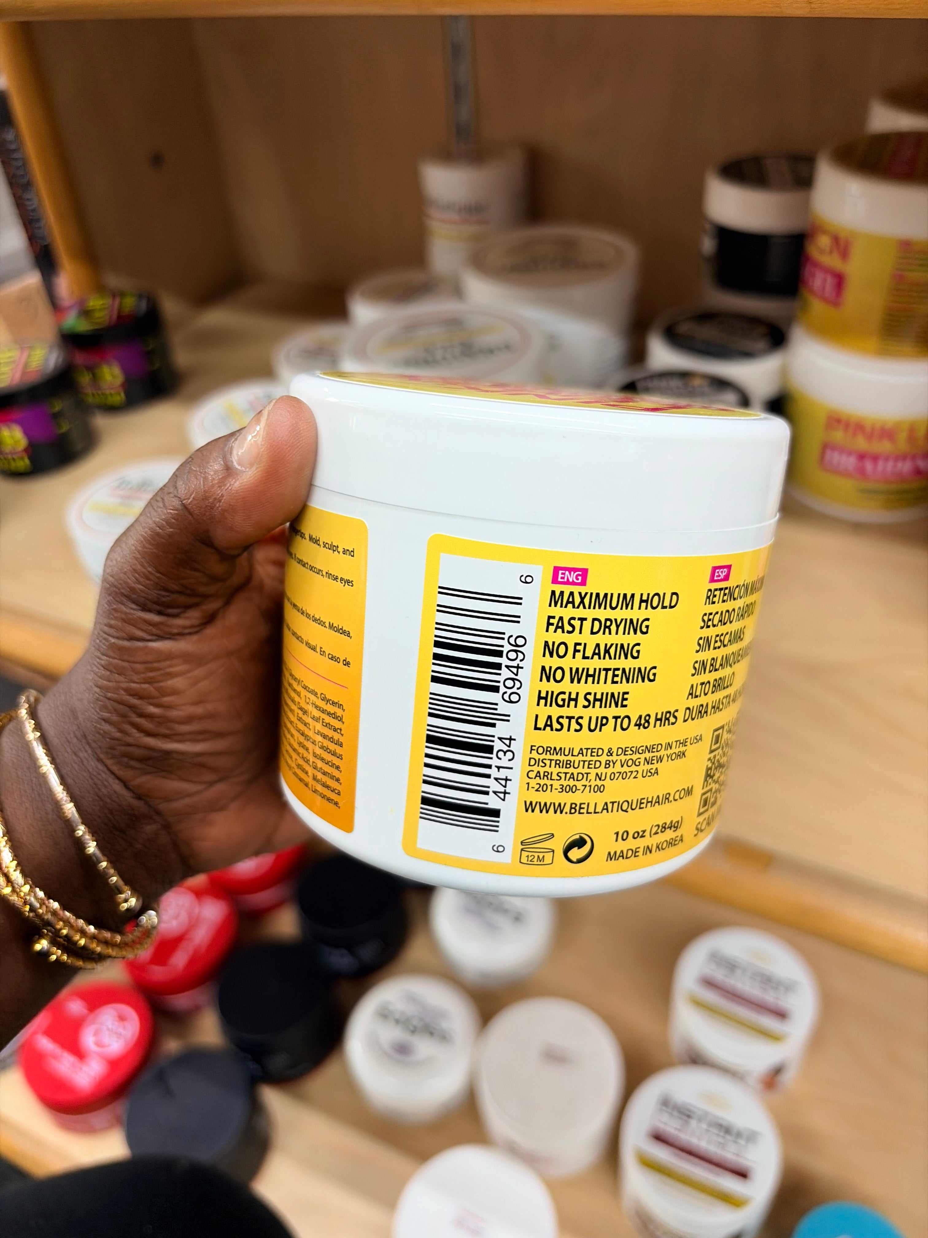 Pink Lemon Braiding Gel 10oz