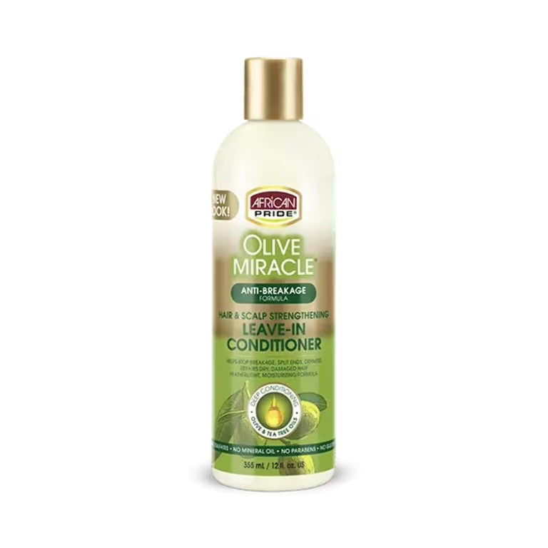 African Pride Olive Miracle Anti-Breakage Leave-In Conditioner