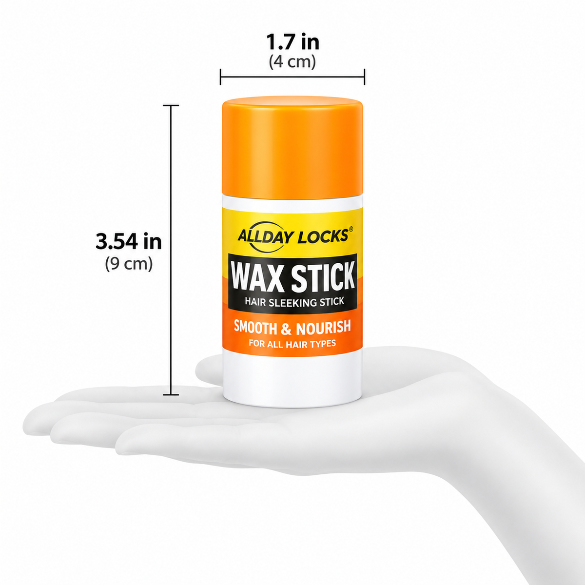 AllDay Locks Wax Stick Perfect Hold 2.7oz