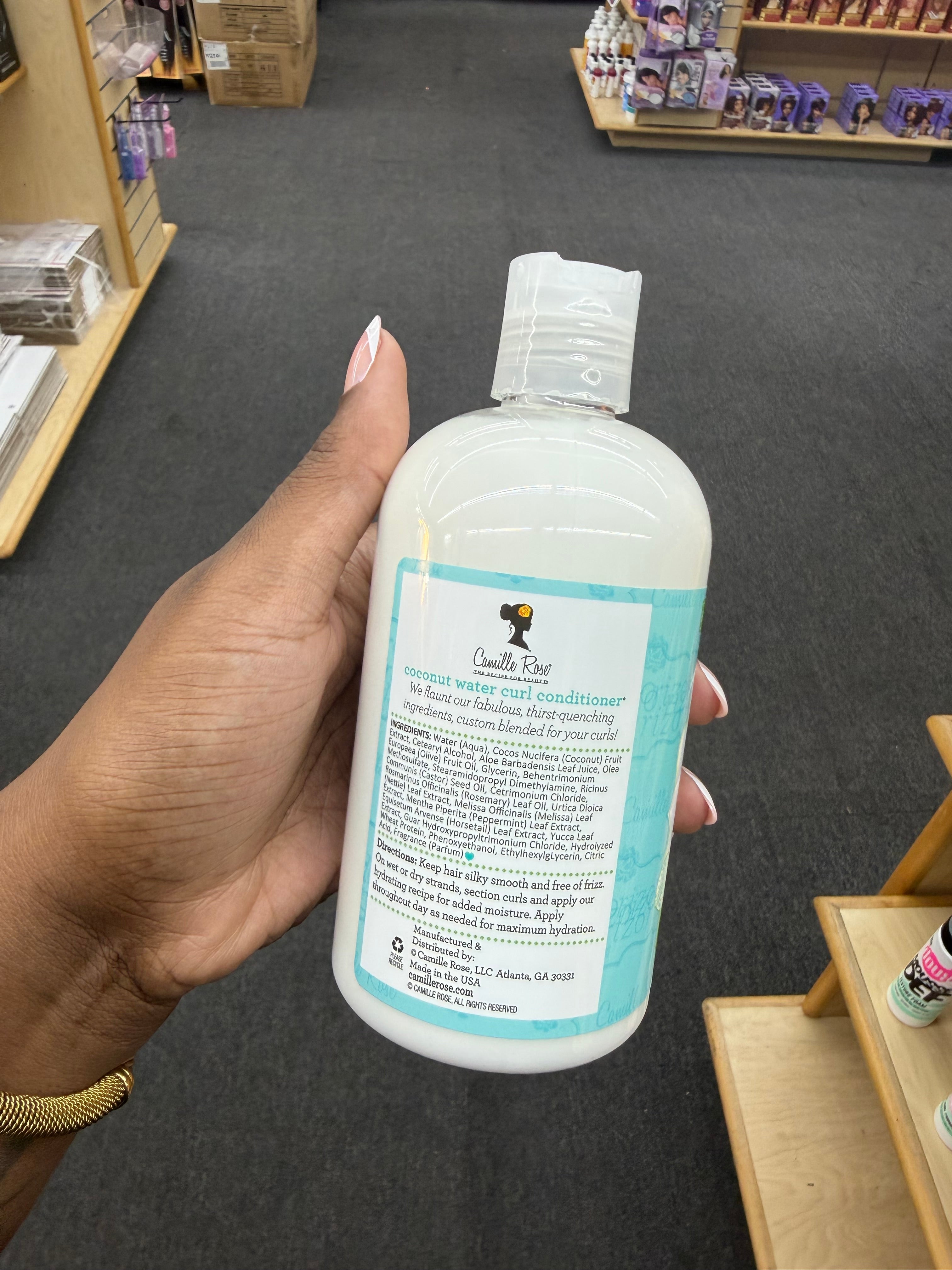 Camille Rose Coconut Water Curl Conditioner 12oz