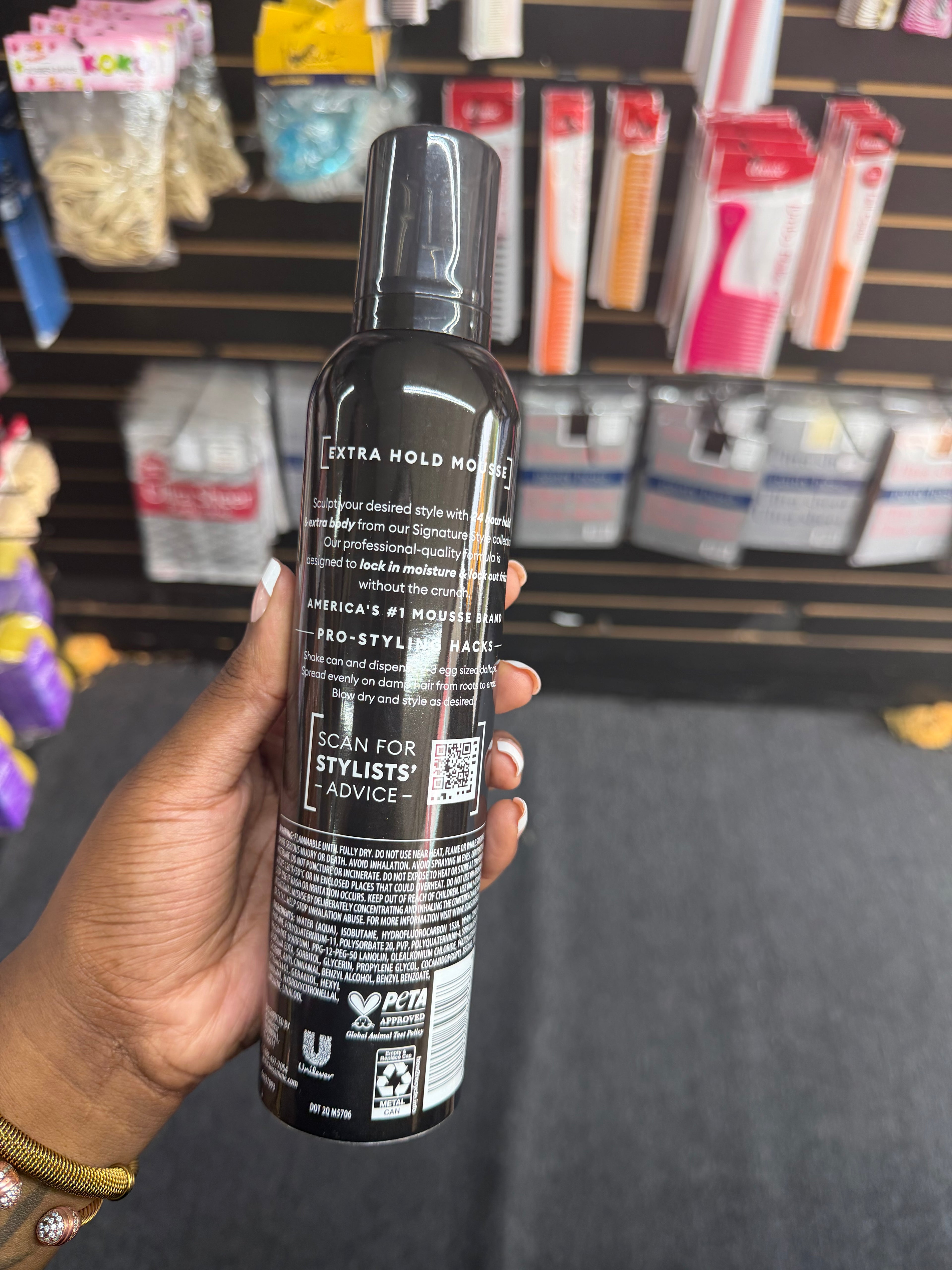 Tresmme 4+4 Extra Hold Shaping Mousse 10.50oz