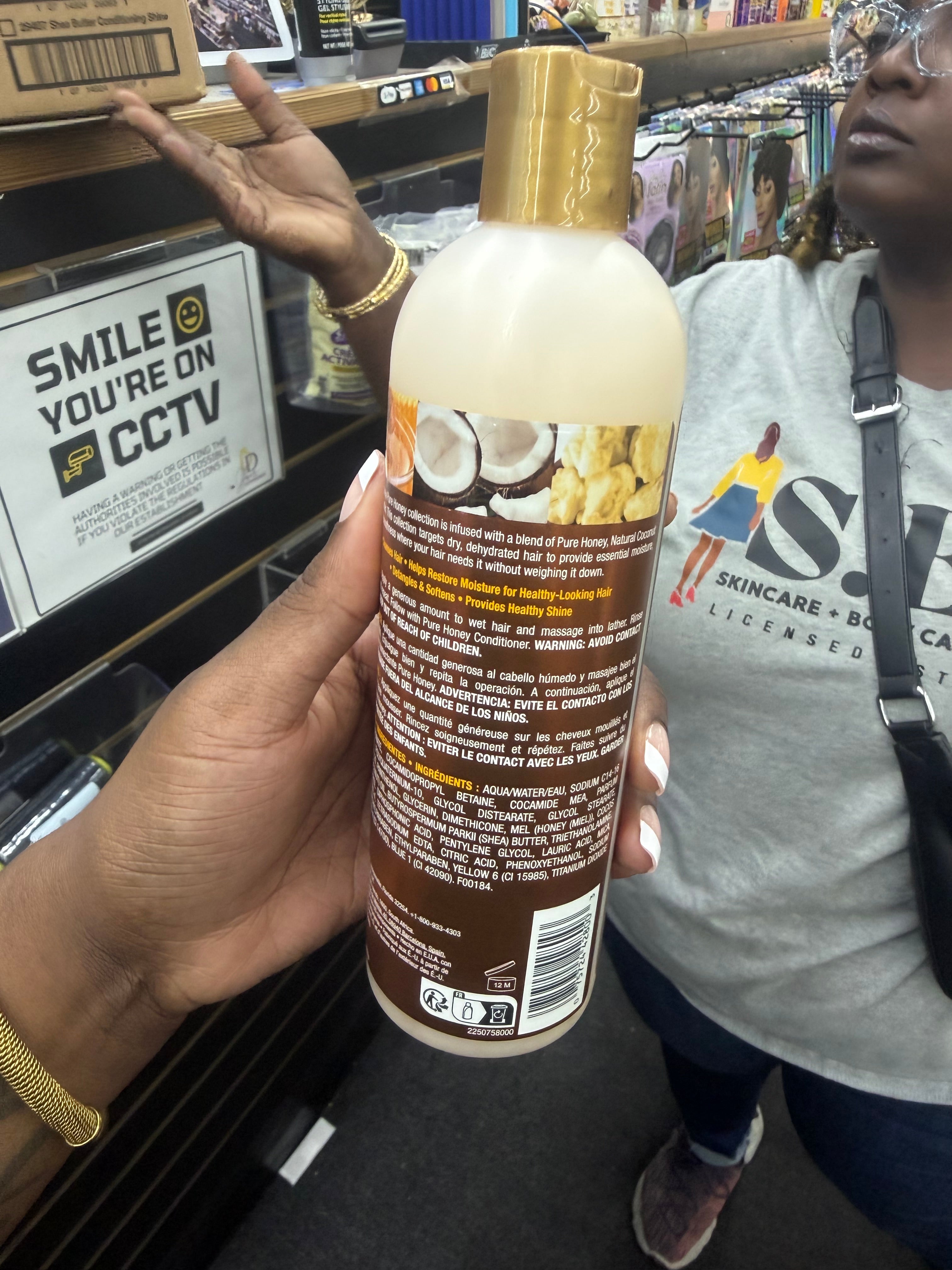 Crème Of Nature Pure Honey Shampoo 12oz