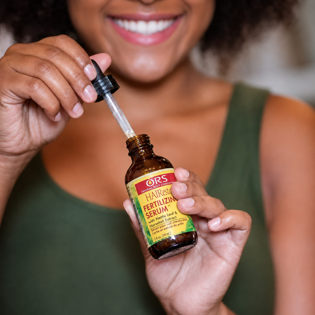 ORS HAIRestore Scalp Serum for Braids Natural Hair and Protective Styles
