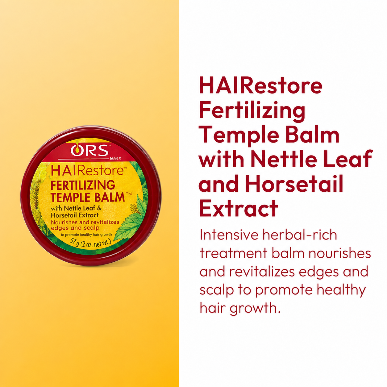 ORS HAIRestore Fertilizing Temple Balm information