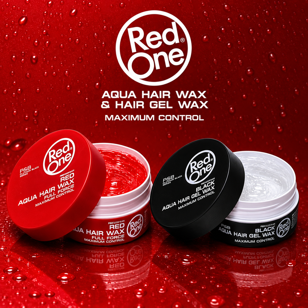 Red One Aqua Hair Wax Red – Full Force Maximum Control 5.07 oz